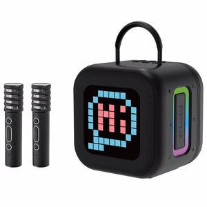 Blavec портативная Bluetooth колонка WS-09 Karaoke Fun - 10W с 2 микрофонами и дисплеем (WS09-2MB) черный