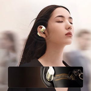 Dudao U4Pro Bluetooth universal over-ear headset for both ears - beež and kuldne