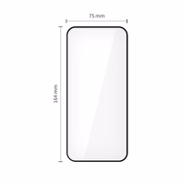 Karastatud klaas Tech-Protect Glass Fit+ 2-Pack Xiaomi Redmi 15 4G/Redmi 15 5G must