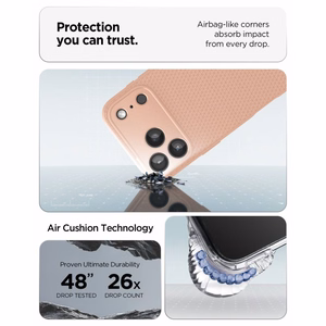 Spigen Liquid Air ümbris iPhone 18 Pro Max / 17 Pro Max jaoks, roosa