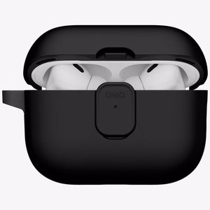 Чехол Uniq Clyde для AirPods Pro 3 (чёрный и серый)