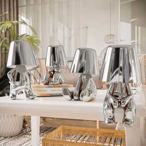 Night lamp hõbedane Man disain G