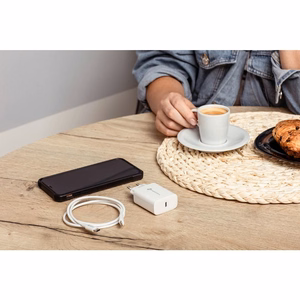 Phone laadija Forcell F-Energy USB C QC4.0 PD 3A 20W + kaabel USB C to Lightning TFK-TC-20WPD valge