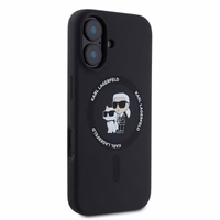 KARL LAGERFELD ümbris jaoks IPHONE 16 compatible with MagSafe KLHMP16SSCMKCRHK (Silicone KC Body Ring) must