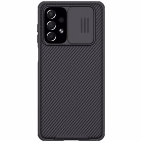 Nillkin CamShield Pro Case soomustatud ümbris Kaamera kaitsekate Samsung Galaxy A73 mustale mudelile