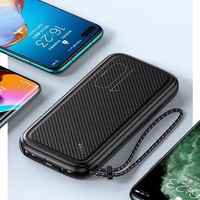 USAMS Akupank PB56 10000mAh 2xUSB /USB-C / MicroUSB Fast Charge valge/white 10KCD15002 (US-CD150)