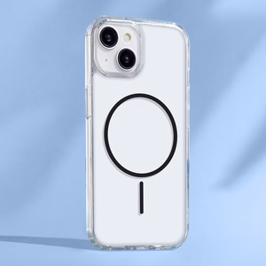 Anti Shock Thin Mag ümbris iPhone 17 Pro 6,3" must open ring