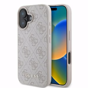 Guess 4G Classic iPhone 16 Ümbris - Roosa