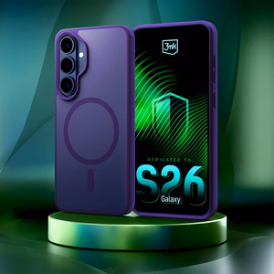 Samsung Galaxy S26+ – 3mk Smoke MagCase lilla telefoniümbris