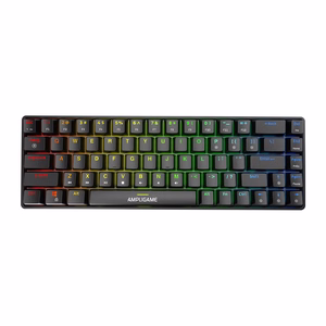 Fifine GK1 mehaaniline klaviatuur, 65% RGB (must)
