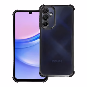 Ümbris jaoks Samsung A15 Antishock Electro must