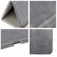 Hiir pad koos juhtmevaba laadija 15W OJD-82 pruun hall