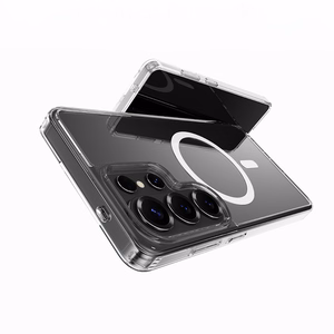 Rock Crystal läbipaistev Series Magnetic Ümbris for Samsung Galaxy S26 läbipaistev