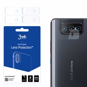 hübriidklaas 3MK FLEXIBLE GLASS LENS ASUS ZENFON 8 FLIP 5G kaamerale 4 tk..