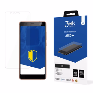 Nokia 5.1 – 3mk ARC+ telefoni ekraanikaitse