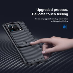 Nillkin CamShield Pro PC+TPU Ümbris jaoks Xiaomi Mi 11 Pro must