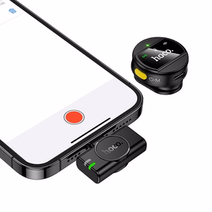 Wireless microphone Lightning Hoco L21 black