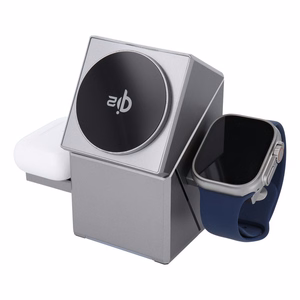 Juhtmevaba charging station Forcell 3in1 (F-06) (MagSafe) (Phone; Pods; Watch) 15W