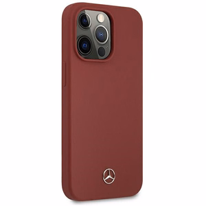 Mercedes Silicone Line чехол для iPhone 13 Pro / iPhone 13 - Красный