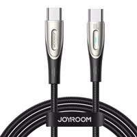 Joyroom Star-Light Series SA27-CC5 USB-C / USB-C kaabel 100W 1.2m - must