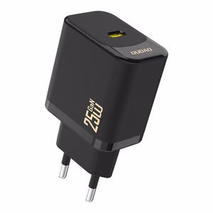 Dudao A27 25W GaN USB-C Wall Laadija - must