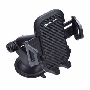 Car phone hoidja Forcell F-Grip Carbon Bracket mounting arm windshield / dashboard must
