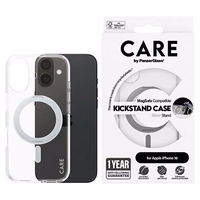CARE by PanzerGlass Feature Kickstand Ümbris iPhone 16 6.1" hõbedane/hõbedane MagSafe 1325