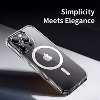 Rock Crystal Series Magnetic Ümbris jaoks Iphone 16 Plus läbipaistev