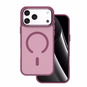 Frozen Mag Чехол для iPhone 17 Pro Max 6,9" красный с открытым кольцом