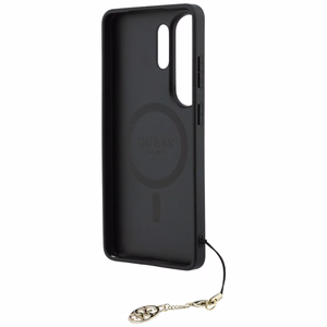 Guess чехол 4G Classic Logo Charm MagSafe для Samsung Galaxy S26 Ultra коричневый