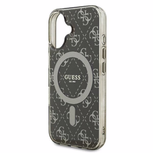 Guess IML 4G Background MagSafe iPhone 16 Ümbris - Brown