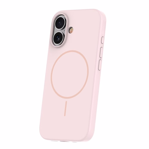 Silikoon Thin Mag ümbris for iPhone 16 Pro Max 6,9" heleroosa