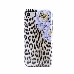 Puro Glam Sweet Leopard Leo Peonies ümbris seadmele iPhone SE (2020) / 8 / 7 / 6s