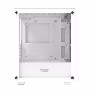 Darkflash M305 Mesh arvutikorpus ilma ventilaatoriteta (valge)