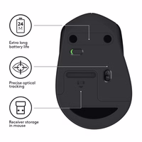 MOUSE LOGITECH M330 SILENT PLUS must