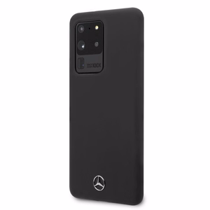 Mercedes MEHCS69SILSB S20 Ultra G988 жёсткий чехол чёрный/чёрный Silicone Line