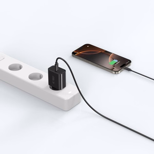 Tech-Protect NC20W USB-C 1-Port PD20W Wall Laadija - must