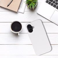 Tel Protect Silicone Premium jaoks Iphone 16 valge
