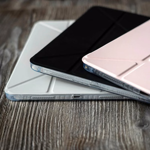STM OPP kaanega ümbris seadmele iPad Air 13" M4 (2026) / M3 (2025) / M2 (2024), must