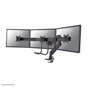 Neomounts NM-D775DX3BLACK monitori lauakinnitus 17-24"
