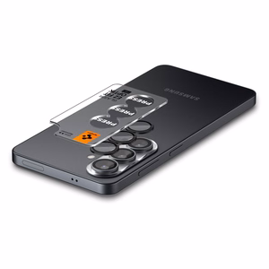 Spigen Glas.Tr Ez Fit Optik Pro HD Kaamera kaitse 2-pack Samsung Galaxy S26 - must