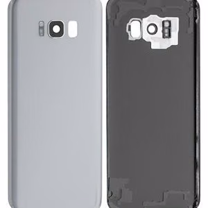 Задняя крышка для Samsung G955F S8+ Arctic Silver Оригинал (б/у Grade A)
