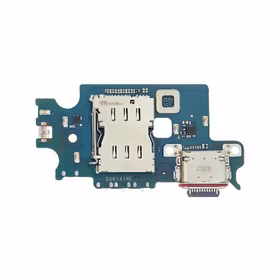Charging Port Ühildub Samsung S906 S22 Plus koos Flex / Plata OEM