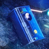 WEKOME WP-333 Vanguard Series - Power bank 10000 mAh Super Charging PD 20W + QC 22.5W (must / läbipaistev)