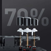 Machenike G5Pro Premium Edition Juhtmevaba mängupult koos Laadimisalus - must ja kuldne