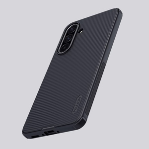 Nillkin Super Frosted Shield Pro Ümbris jaoks Samsung Galaxy A36 5G - Must