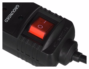 EnerGenie SPF5-C-5 liigpingekaitse, 5 vahelduvvoolupesa, 250 V, 1,5 m, must