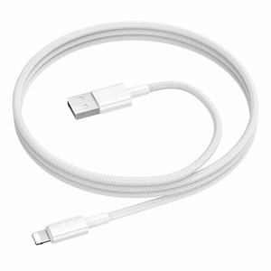 USB cable Borofone BX117 USB-A to Lightning 1.0m white