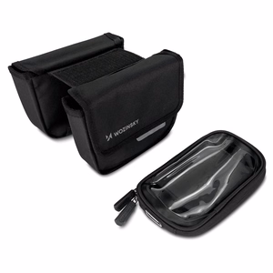 Wozinsky bicycle frame bag, waterproof phone case, 1.5l, black (WBB26BK)