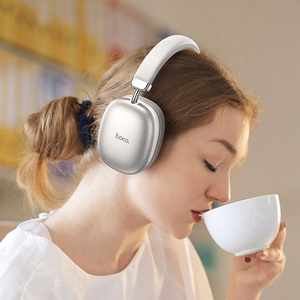 HOCO juhtmevaba bluetooth kõrvaklapid W35 hõbedane